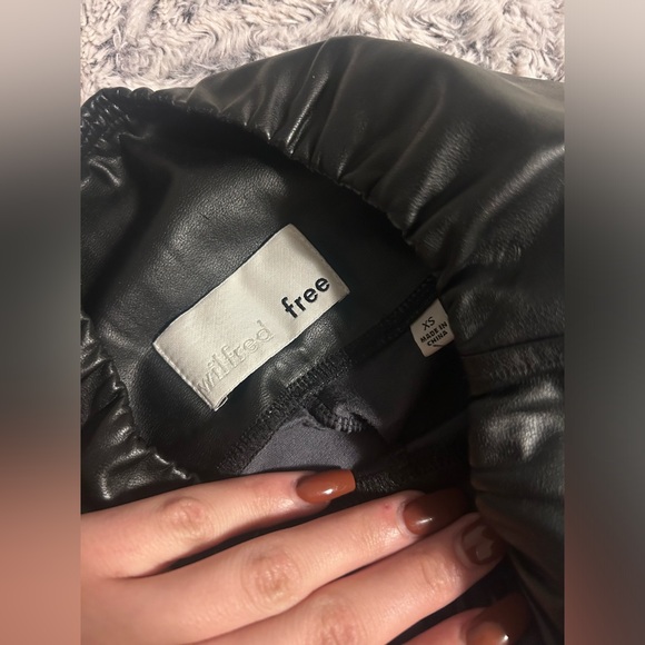 WILFRED euc daria leather legging XS - Picture 4 of 5